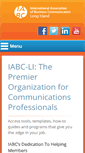 Mobile Screenshot of iabc-li.com